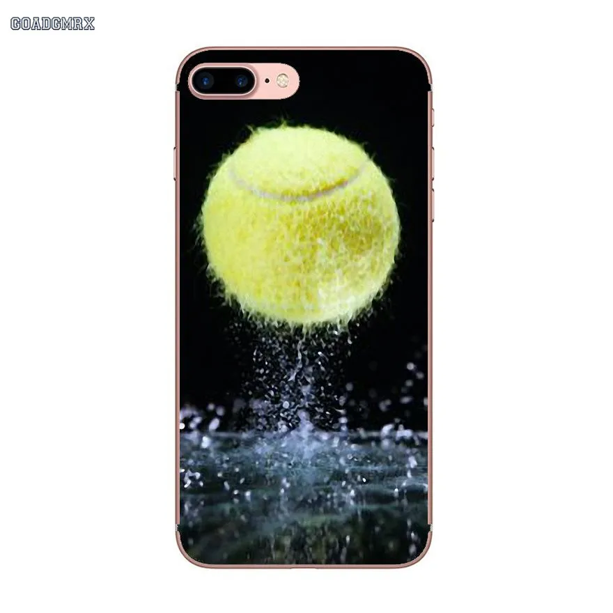 Для iPhone 6 6S 7 8 Plus X XS MAX XR 4 4S 5 5S SE 5C прозрачные мягкие чехлы для теннисного