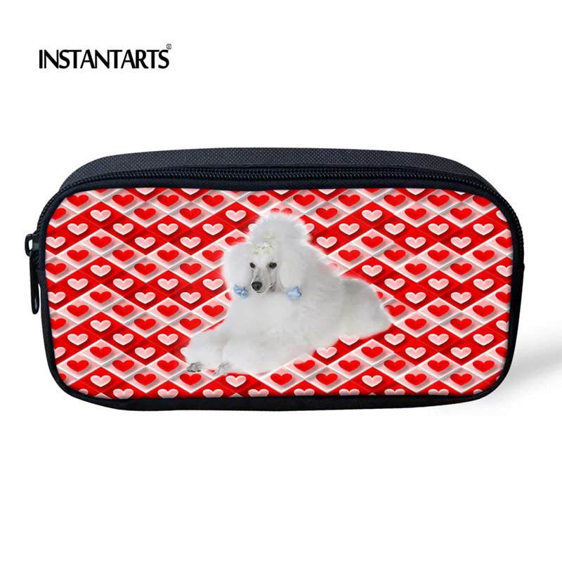 CC1335K INSTANTARTS симпатичная собака-щенок с принтом кота, детский пенал для карандашей, Повседневный Женский дорожный косметички для макияжа, брендовые школьные офисные принадлежности - Цвет: CC1335K
