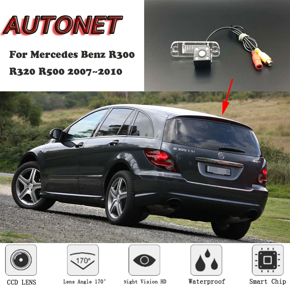 Запасная камера заднего вида для Mercedes Benz R300 R320 R500 2007 2008 2009 2010 ночного видения