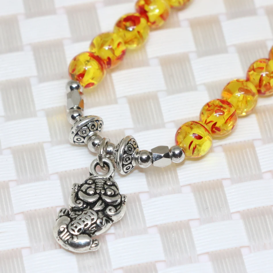 Заводская цена бесплатная доставка моды многослойные браслеты желтый попкорн