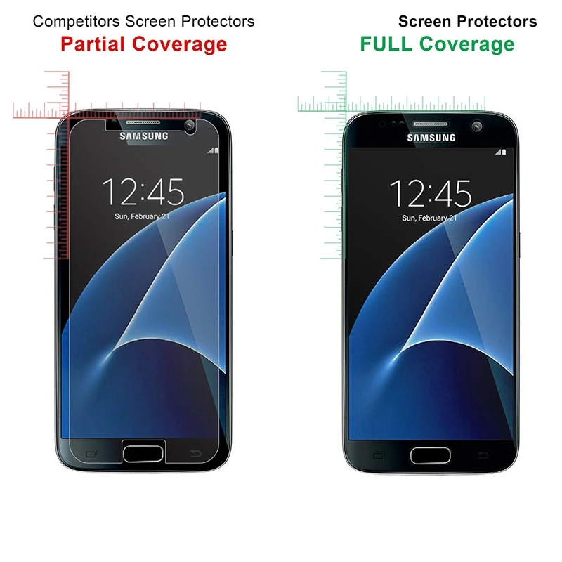 Экран зашита для samsung Galaxy A8 A3 A5 J5 Prime/J7 Prime S6 S7 J3 J5 J7 пленка защитная пленка из закаленного высокопрочного Стекло