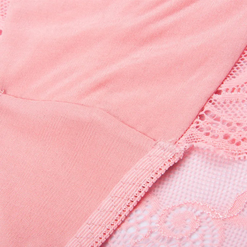 GUIYI женские бесшовные трусы из натурального шелка кружевное дышащее нижнее белье