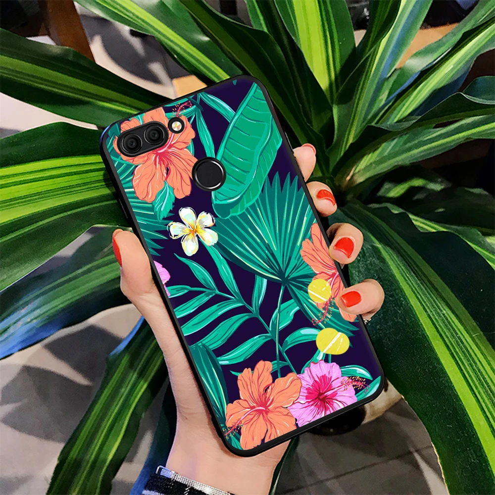 Черный ТПУ чехол для телефона huawei P20 P10 Pro mate 10 Lite P8 P9 Lite для Honor 8 9 Lite Y9 Enjoy 8 Plus чехол с кошками