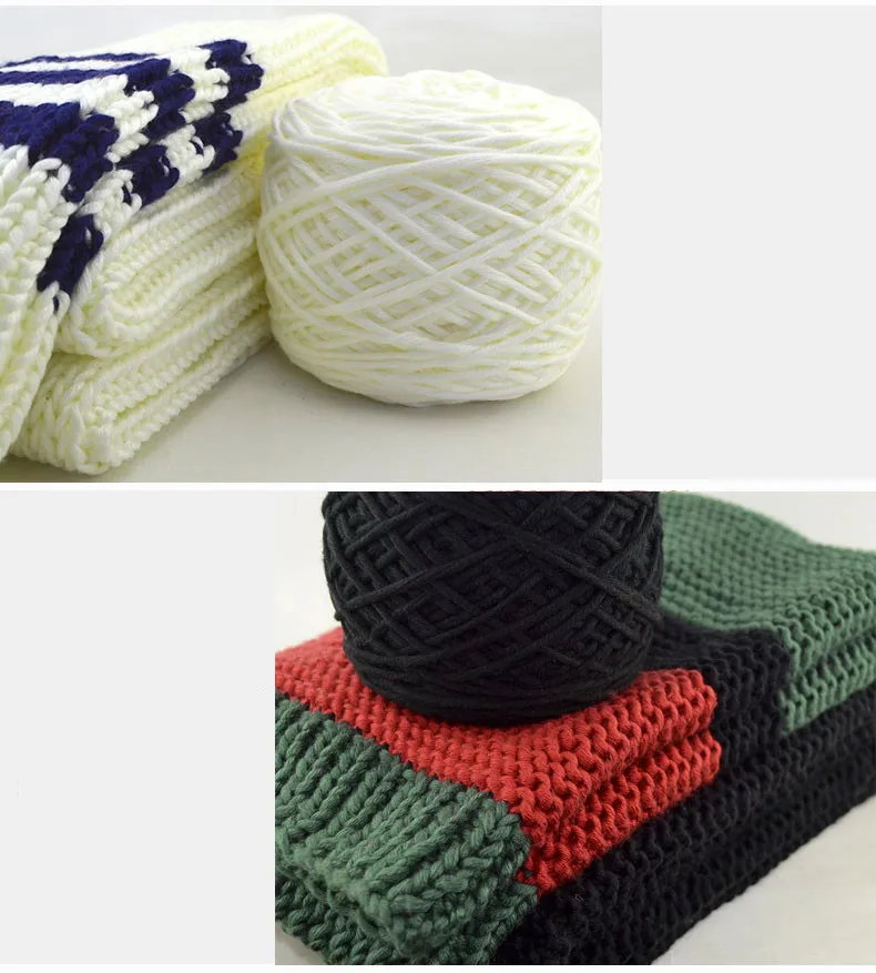 1 шт. хлопковая шелковая трикотажная нить мягкая теплая детская пряжа для ручного