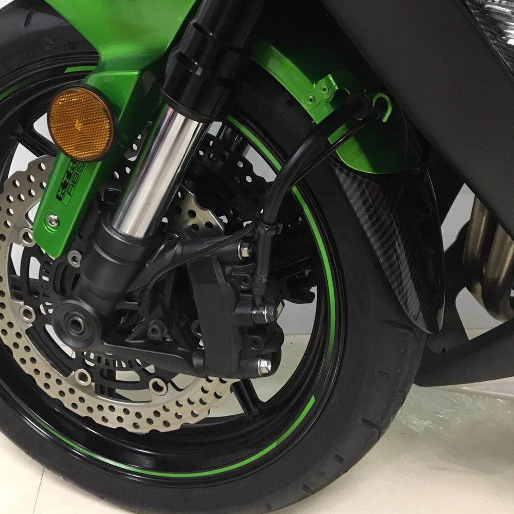 Для Kawasaki Z800 Z1000 Z 800 Z 1000 углеродное волокно текстура переднее крыло для мотоцикла задний удлинитель