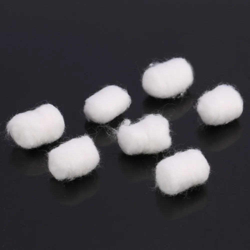 100 шт средство для снятия макияжа с протрите ватные шарики косметические