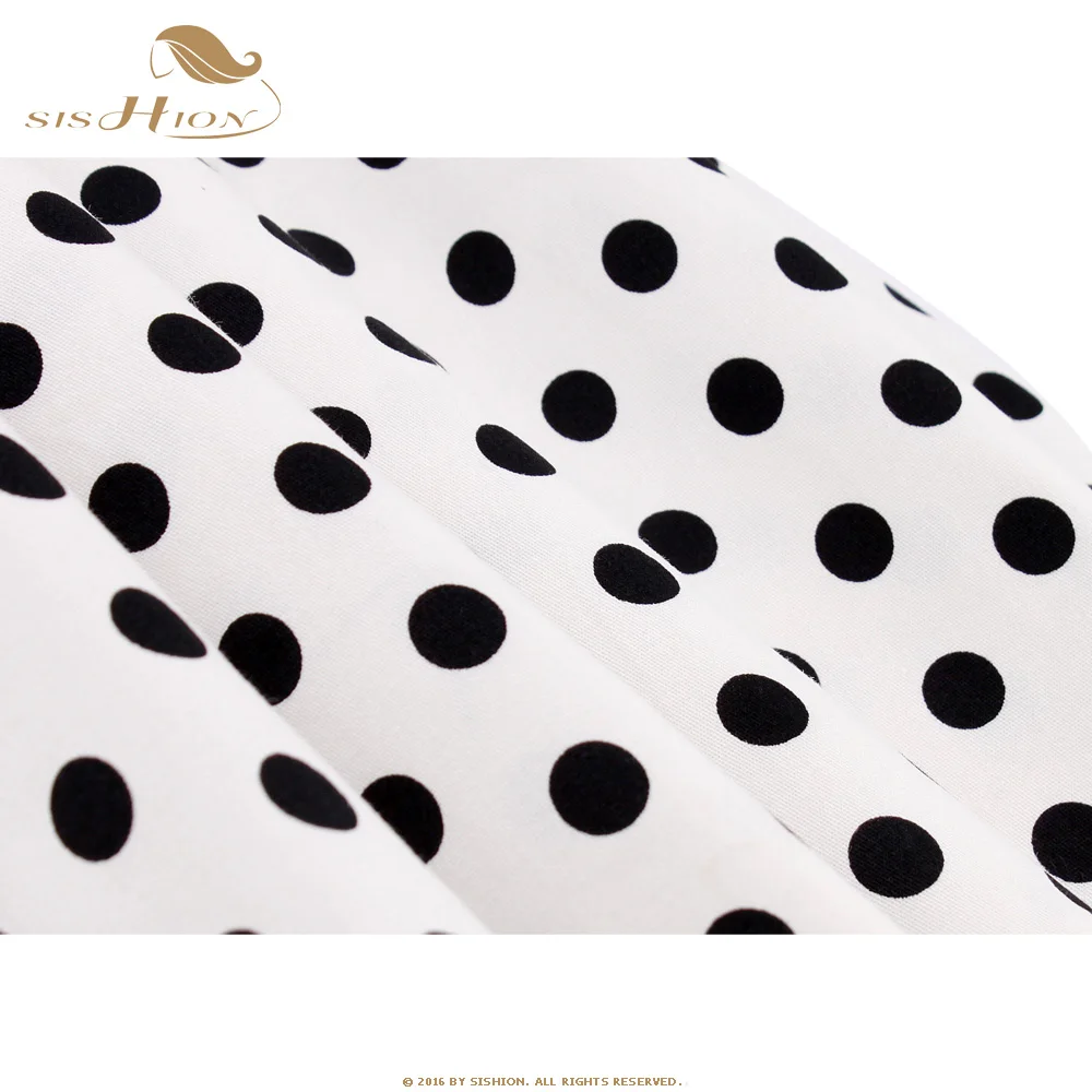 Женское платье в горошек с рукавом крылышком стиле 50 60 х годов|Женские платья| |