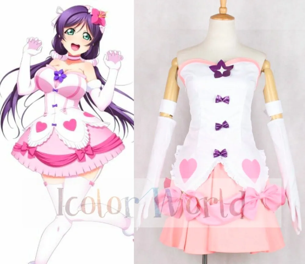 Love Live! Nozomi Tojo Bokutachi wa Hitotsu no Hikari Ver. Костюм для косплея|nozomi tojo|love livelove live costume |