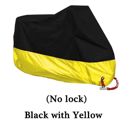 Yellow 15 цветов, чехол для мотоцикла, универсальный, для улицы, для помещений, УФ-защита, для скутера, водонепроницаемый, для мотоцикла, для велосипеда, для дождя, для палатки, для квадроцикла, чехол - Цвет: Yellow