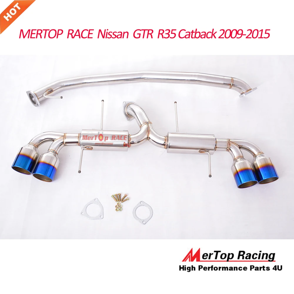 MERTOP RACE 3 0 ''(76 мм) G TR GT R R35 Catabck 2009 +|Выхлопной коллектор| |