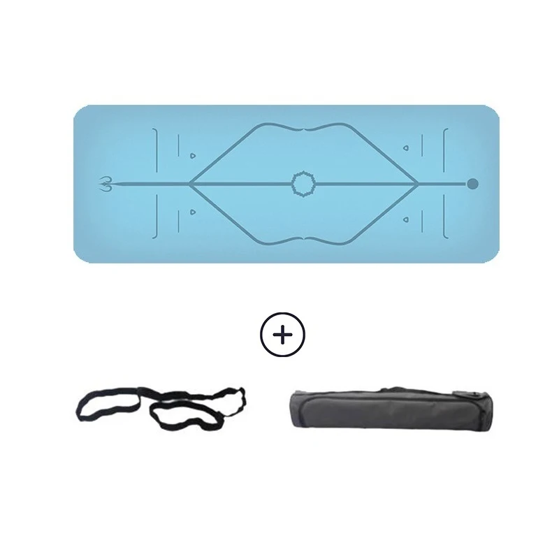 

Flat support assisted exercise pad mm thickness natural rubber fitness mat yoga practice beginner's assisted mat