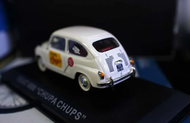 1/43, испанское сиденье, 600, рекламная модель автомобиля, игрушечные машинки, сплав, коллекция, литье под давлением, игрушки для детей