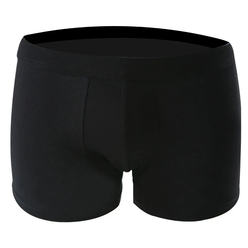 Men's cotton underwear soft and comfortable pure breathable boyshort U convex bag corner pants shorts head | Мужская одежда