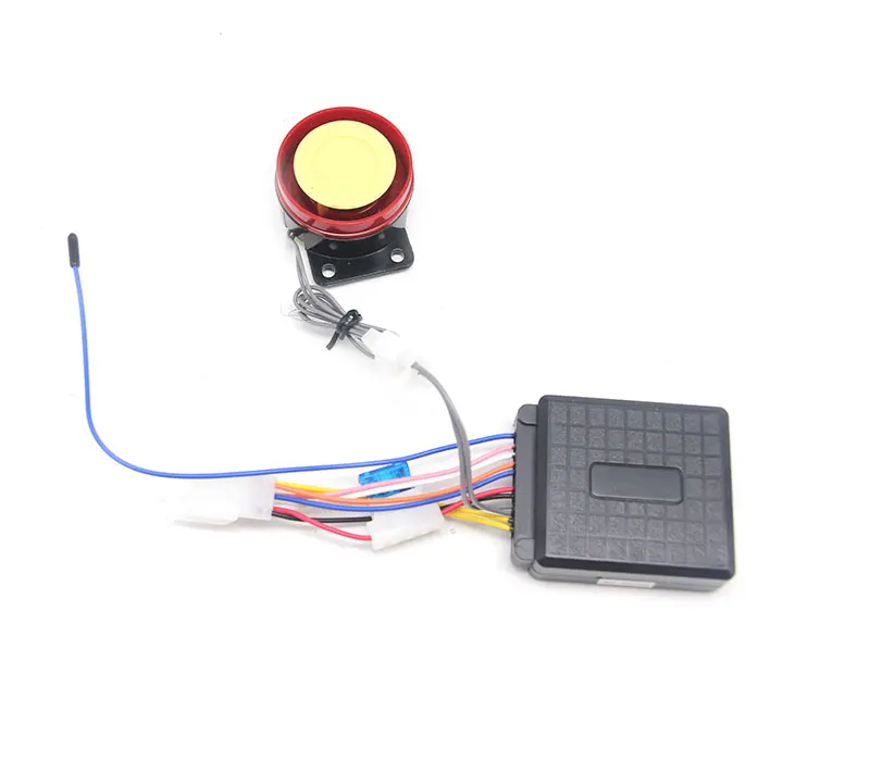 ZS Racing 12 V мотоциклетная Сигнализация Противоугонная охранная сигнализация для мотоцикла безопасность пульта дистанционного управления двигателя