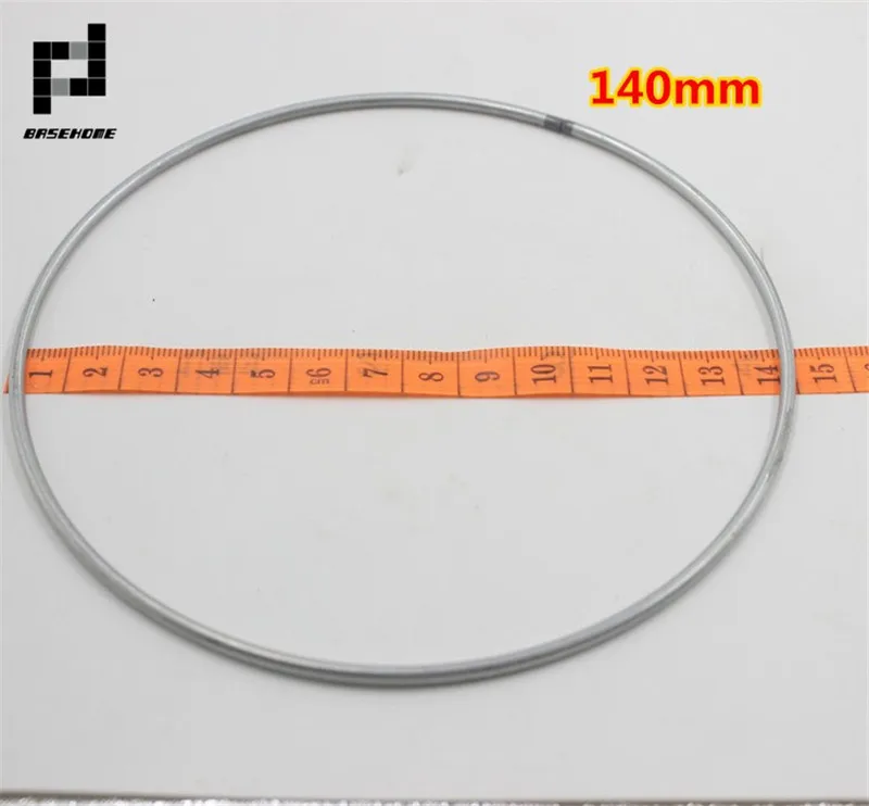 140mm BASEHOME 10 шт. 35-200 мм Ловец снов круглые кольца фурнитура Висячие Круглые Железные круги соединитель индийская Сеть Ювелирные изделия брелок DIY - Цвет: 140mm