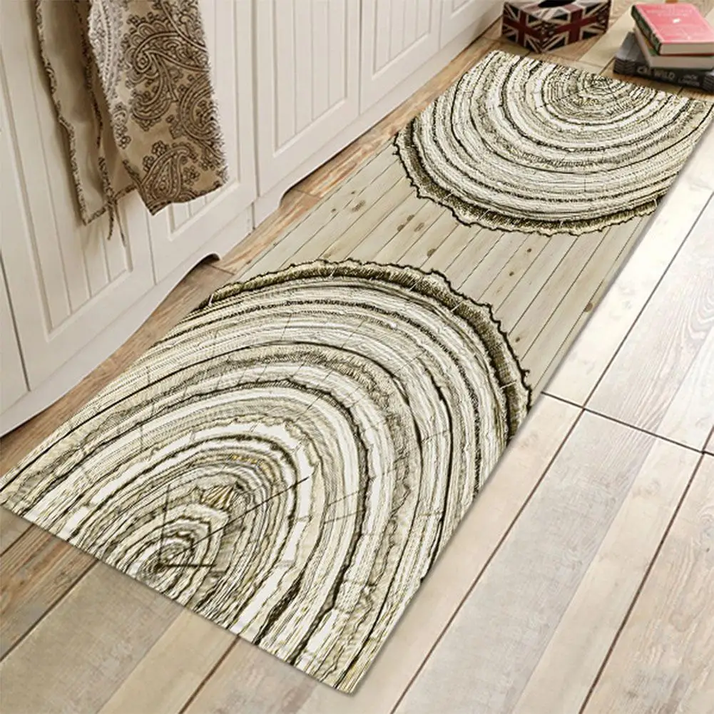 Противоскользящие ковры Прямоугольный Коврик с цветочным принтом для гостиной