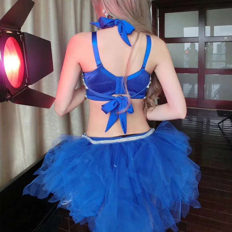 Бюстгальтер женский певец ночной клуб DS танцевальная одежда для диджея Женское