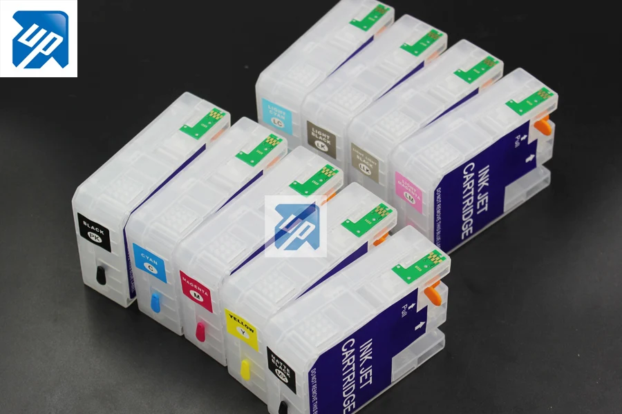 9 шт. многоразовые чернильные картриджи с постоянным чипом Fo Epson surecolor p800 SC P800