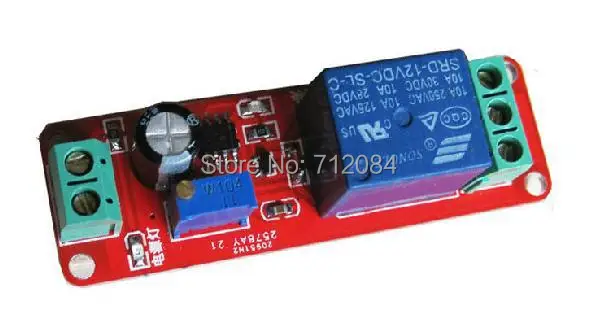 12 V Таймер задержки и моностабильный переключатель проводимости релейный