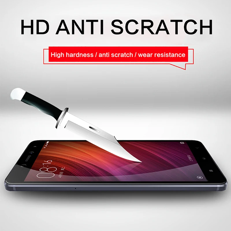 Защитное стекло на ksiomi redmi note 4x armor закаленное для xiaomi redme 4a 4 x a not note4 заставка xiomi xomi