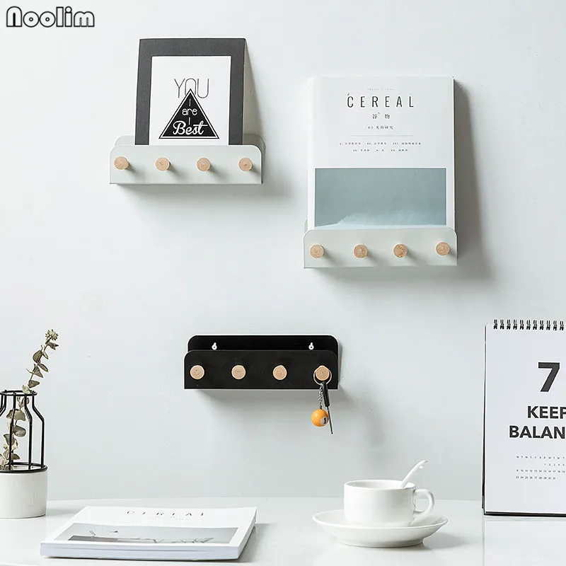 NOOLIM полка для крыльца крючок одежды креативный дверной настенный держатель