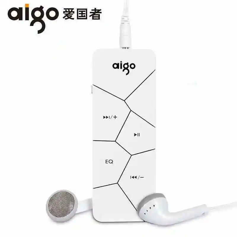 AIGO 103 MP3 плеер без потерь мини HIFI музыкальный студенческие кроссовки спортивные