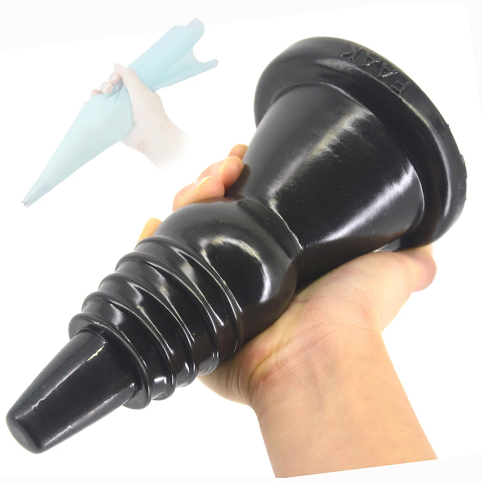 Большая Анальная пробка FAAK головка с винтовой нитью большой фаллоимитатор