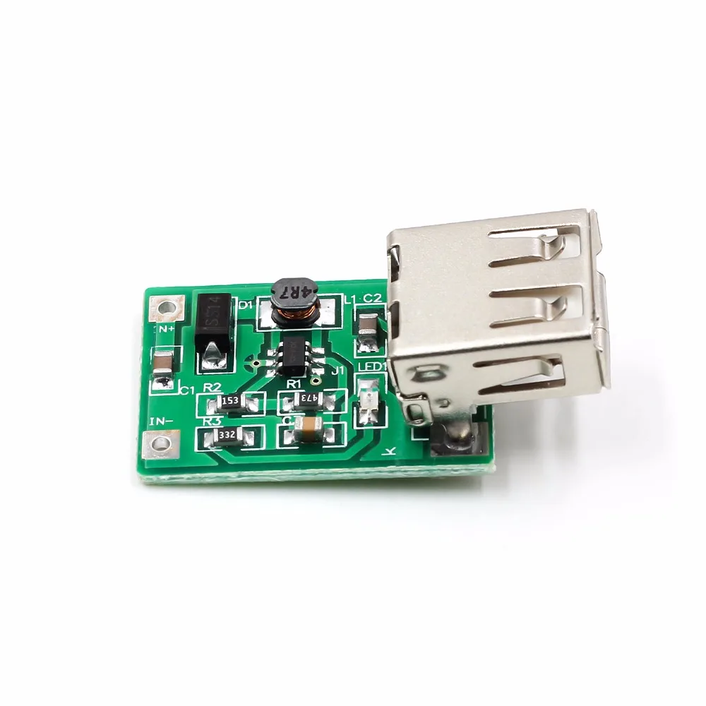 DC преобразователь step up module (0 9 V ~ 5V) до 5V 600MA USB booster circuit board boost|Интегральные схемы| |