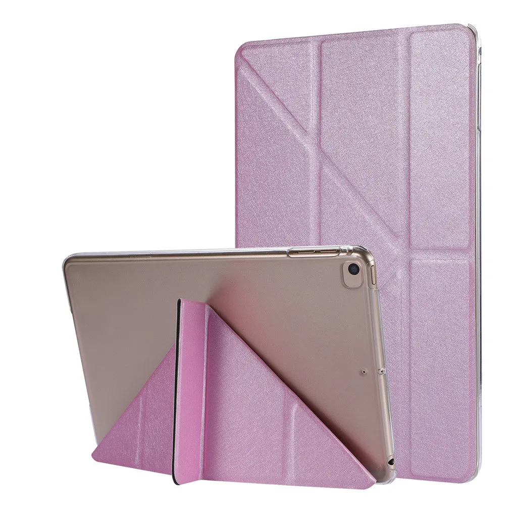 Кожаный тонкий складной чехол подставка с рисунком для ipad Mini 5 2019 4 7 9 дюймов