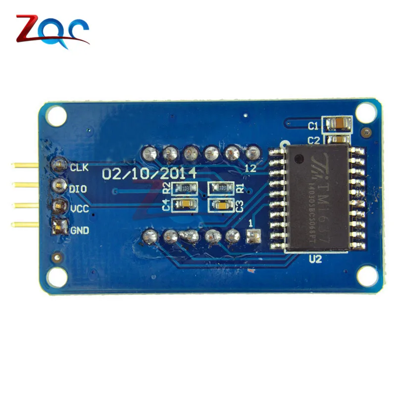 TM1637 светодиодный модуль дисплея для Arduino 7 сегментов 4 бит 0 36 дюйма часы красная