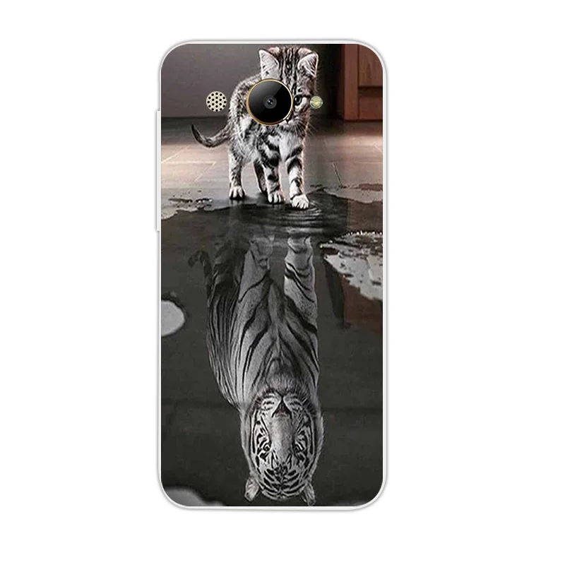 Для Huawei Y3 2017/Y5 Lite 2017 черный матовый чехол Marabou дизайн 5 0 &quotдля MT6737M CRO L02 L22 Мягкий