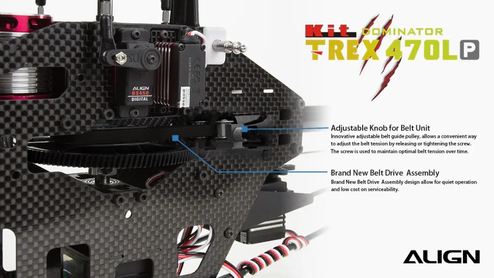 3D вертолет выровняйте T-REX 470LP 2,4 GHz 6CH RC вертолет комплект подходит