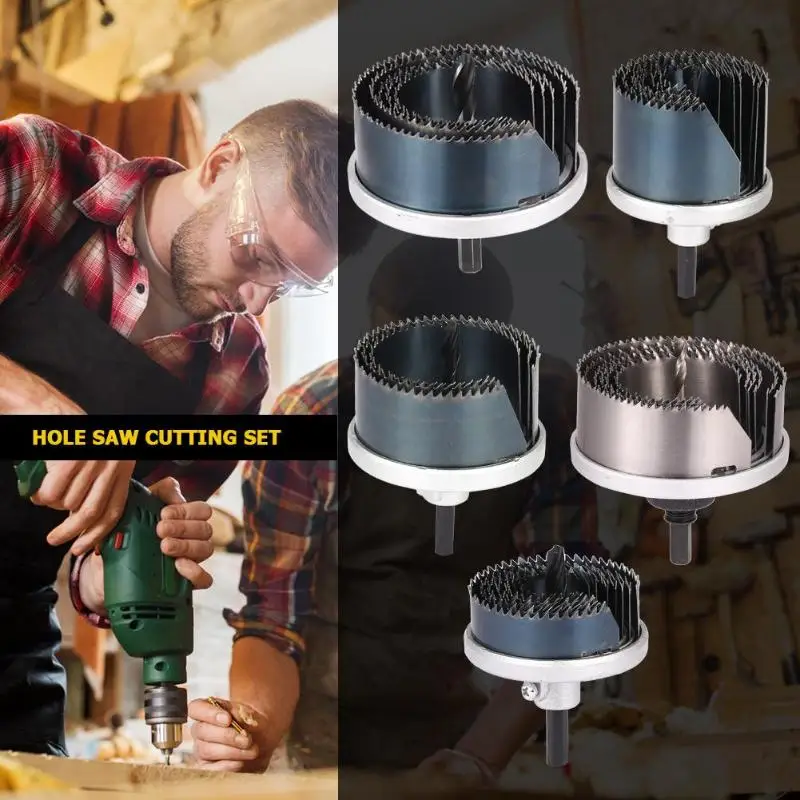 DIY коронка по дереву режущий набор перовое сверло отверстие Сверление дерева