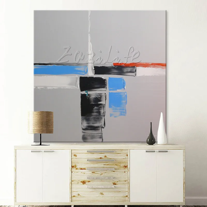 Ручная роспись на холсте картина маслом настенные картины для гостиной декор