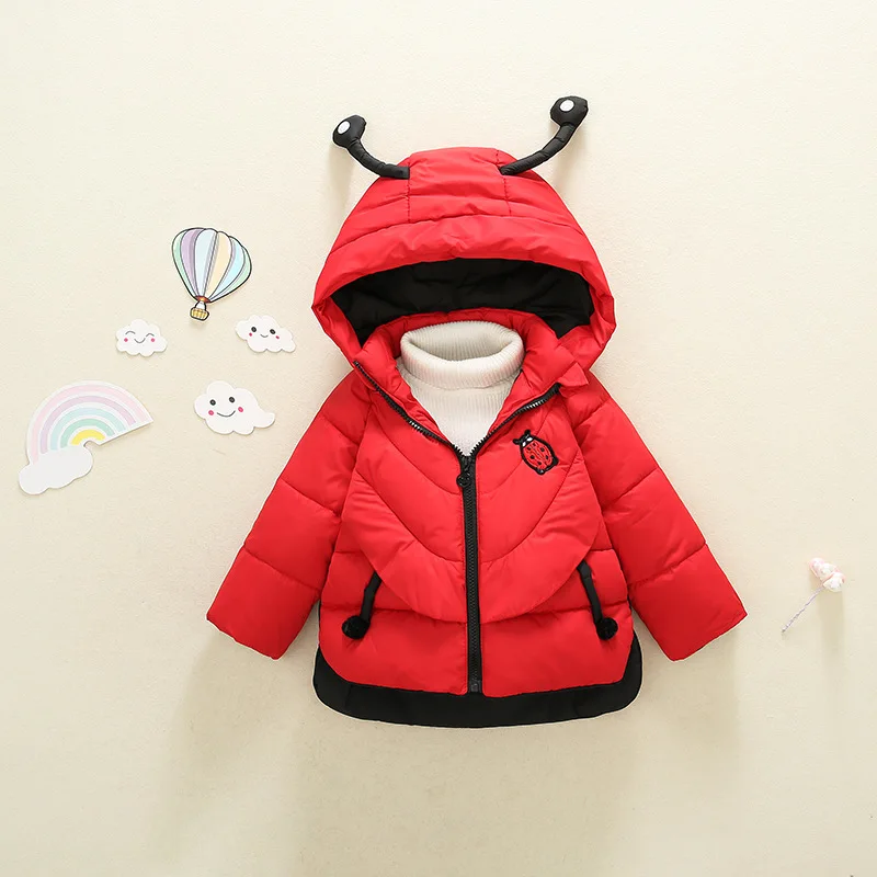 Одежда для маленьких девочек одежда зимняя хлопковая шапка с мультяшными