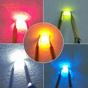 5 цветов x 500 шт. = 0603 SMD светодиодный супер яркий красный/зеленый/синий/желтый/белый