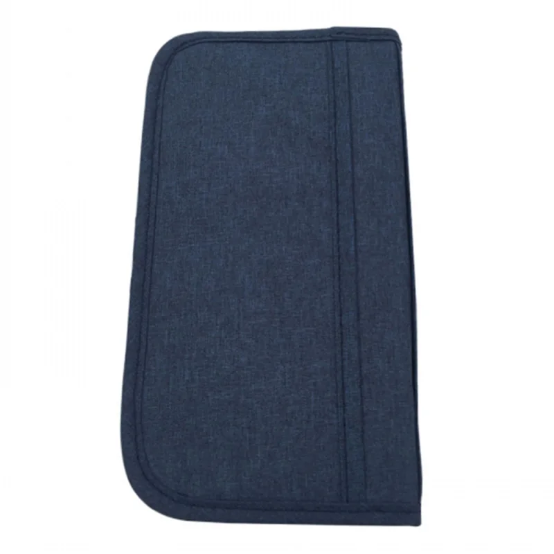 Navy Card package Новая дорожная посылка для паспорта, кошелек для документов, держатель для паспорта, многоцелевая посылка для кредитных карт, держатель для удостоверения личности, клатч для хранения - Цвет: Navy Card package
