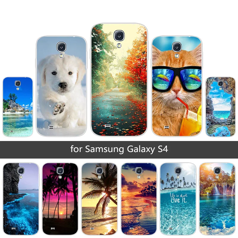 5 0 &quotдля Samsung Galaxy S4 прозрачный мягкий силиконовый чехол для SIV i9500 защитный |
