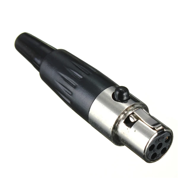 Mini XLR 3 4 5 Pin Женский аудио разъем микрофон кабель крепление гнездо адаптер |