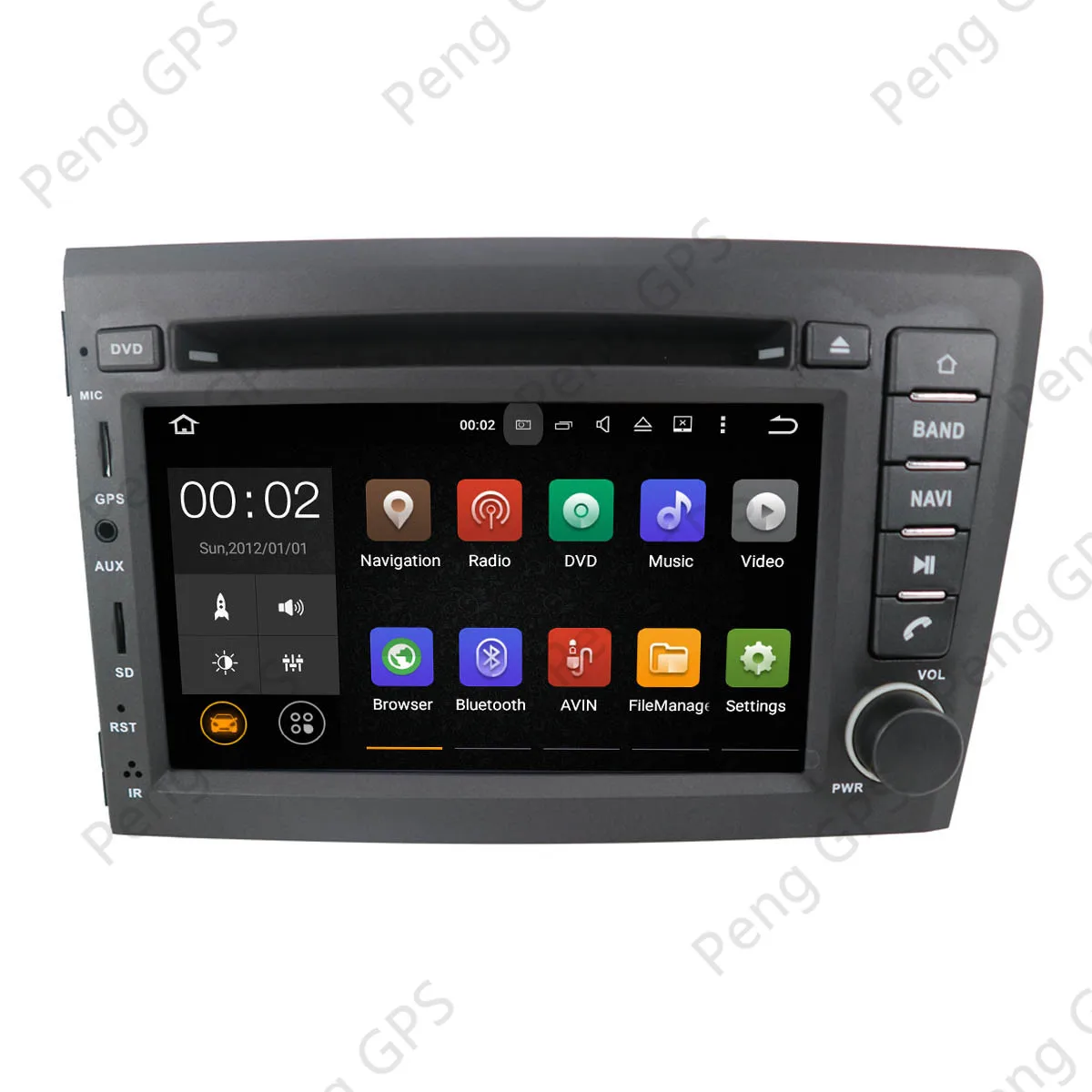 Автомагнитола с GPS навигацией головное устройство для VOLVO S60 V70 XC70 Android 9 0 2000 2001 2002