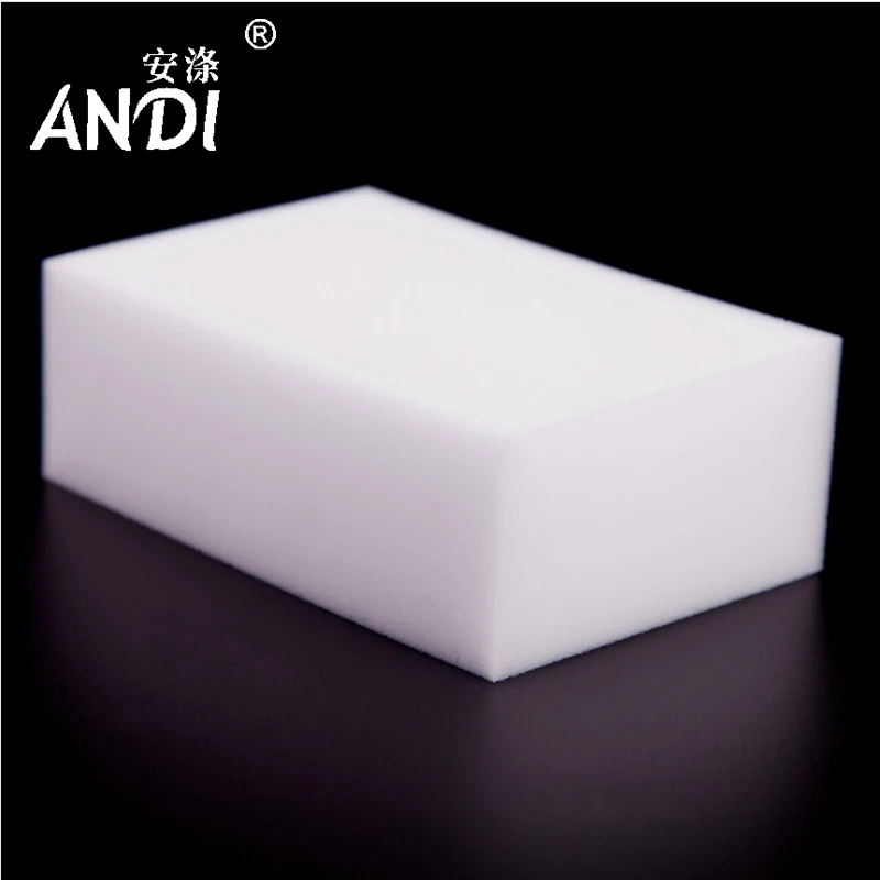 ANDI 100 шт./лот Высококачественная меламиновая губка волшебная ластик Меламиновый