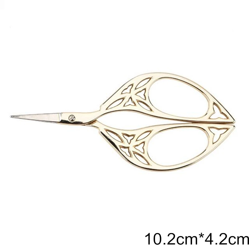 YZ Gold 1pcs VOILEY Мм 1 шт. 122*50 мм стальной портной ножницы антикварные ремесла вышивка отделка Винтаж подарок ножницы Швейные аксессуары инструменты ножницы для кухни ножницы для рукоделия ножницы для рыбалки ножницы зигзаг - Цвет: YZ Gold 1pcs