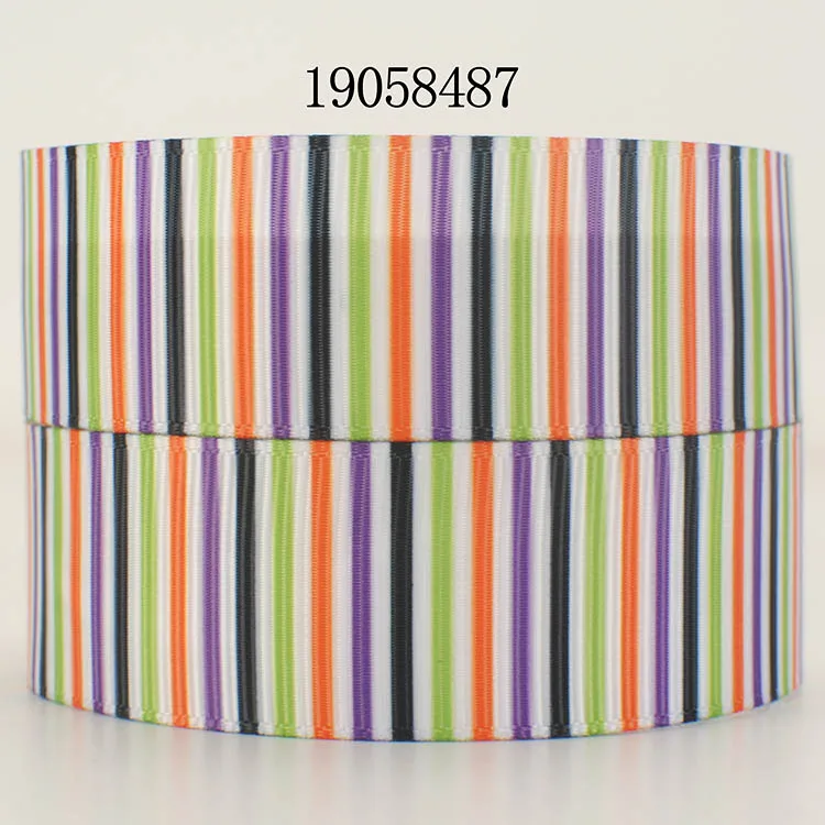 10 ярдов разные размеры лента в рубчик с рисунком на Хэллоуин дни 19058479|Ленты для