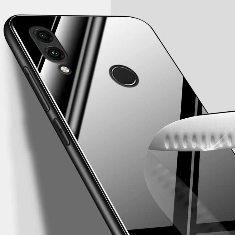 YUETUO ТПУ закаленное стекло для телефона чехол huawei honor 8x8 x 8x max 8xmax силиконовые
