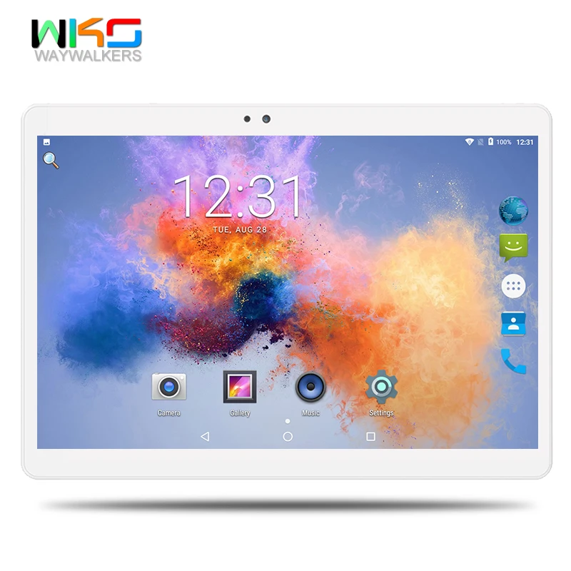 2.5D Стекло фильм 10 1 дюймов Планшеты WI FI 8 Octa Core 64 ГБ Встроенная память Android 7 0 Tablet PC 3g