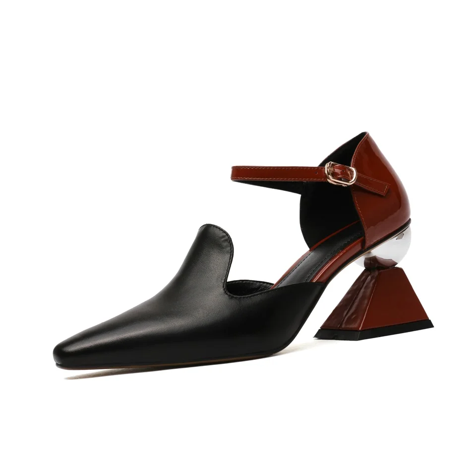 Женские Босоножки на каблуке босоножки из натуральной кожи размер 33-40 лето 2019 |