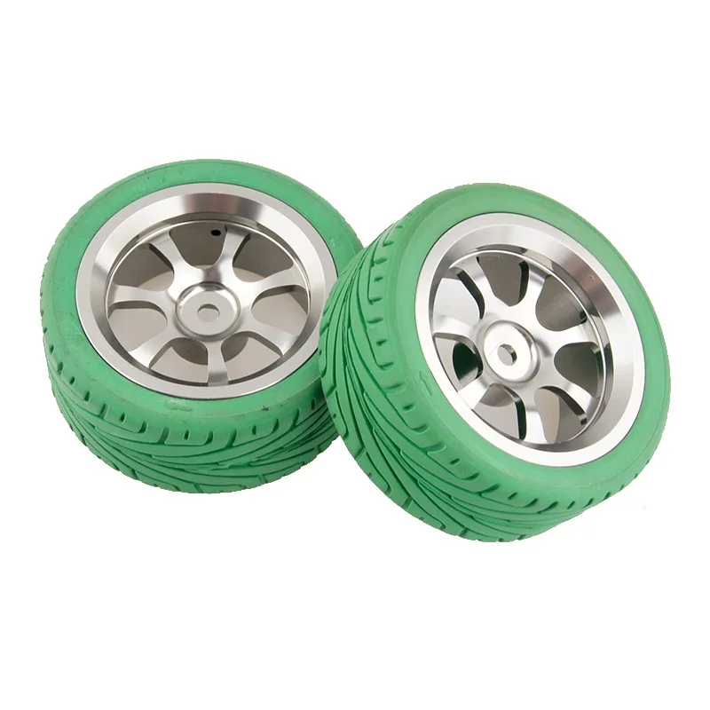 4 шт./компл. Run Flat RC Car Black Rubber Tyre Wheel Tire meta wheel для 1/10 On Road HSP Tamiya HPI Kyosho запчасти 1/10|tire