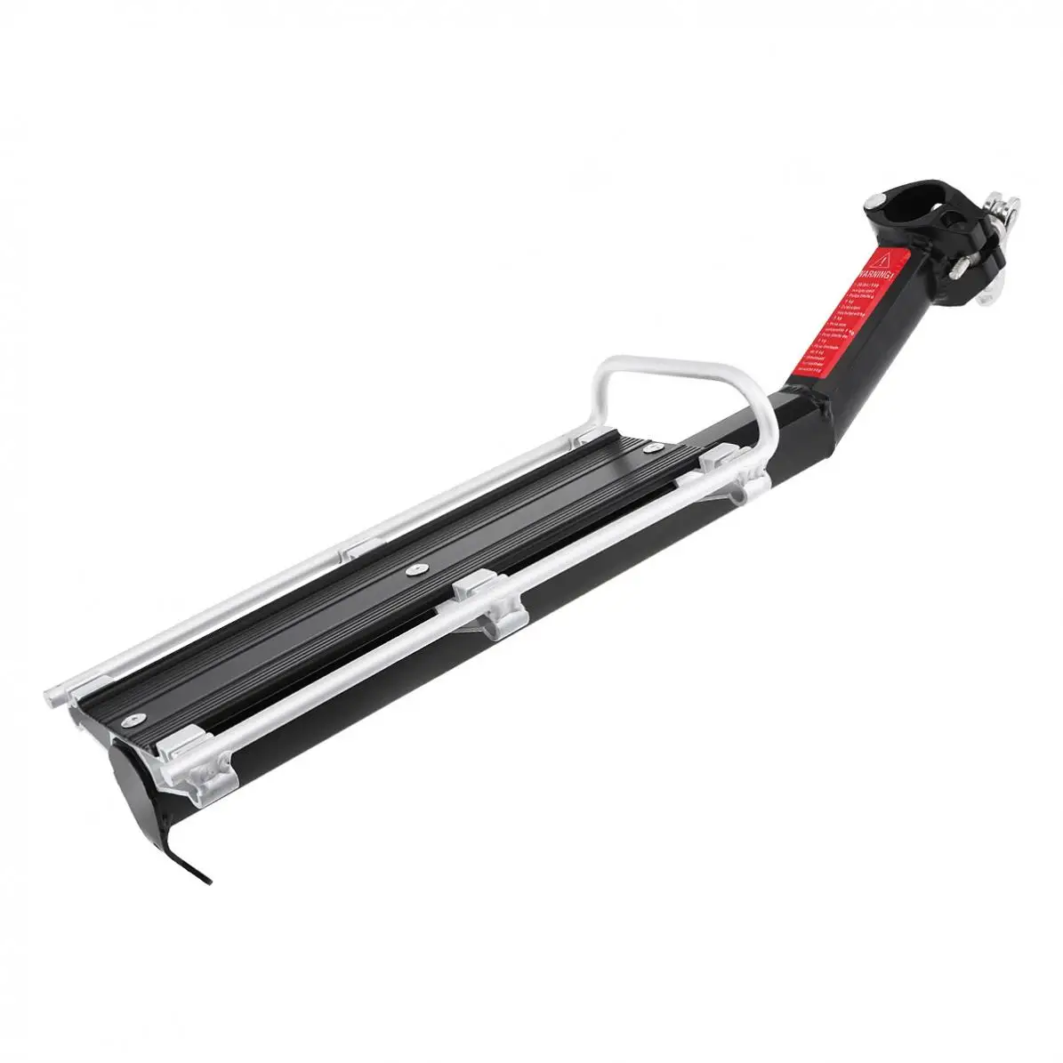 Black Bike Rack Aluminum Alloy Luggage Rear Carrier Trunk for Bicycles MTB Bike Rear Shelf Cycling Bicycle Racks