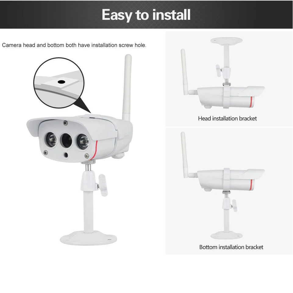 CDYCAM IP камера Wi-Fi 1080P Беспроводная Full HD камера видеонаблюдения уличная Onvif IR камера ночного видения безопасности Водонепроницаемая IP67 eye4 приложение