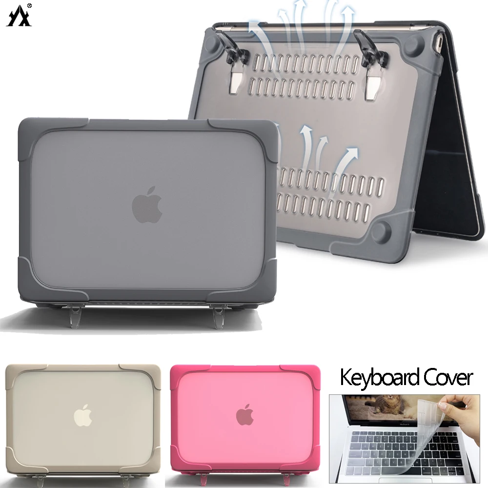 Чехол подставка для ноутбука Macbook Pro 13 чехол 2020 M1 Air 16 A2141 11 12 15 чехол|Сумки и чехлы